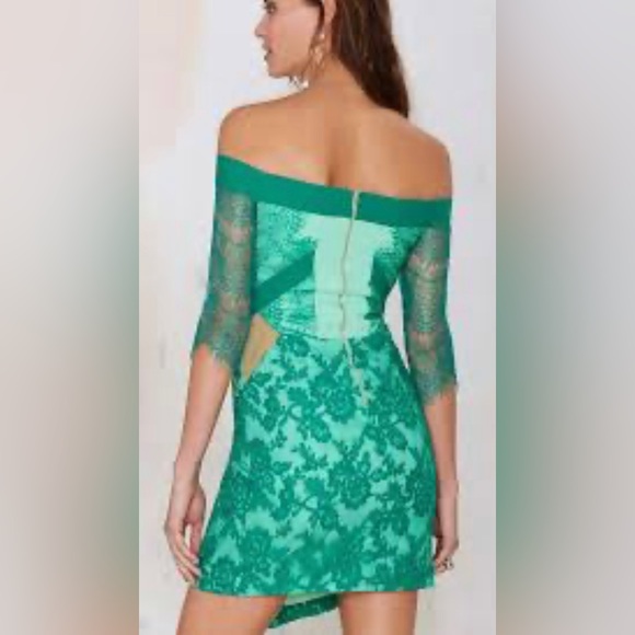 NWT Three Floor Lace is More Dress US SZ 6 - Picture 2 of 10